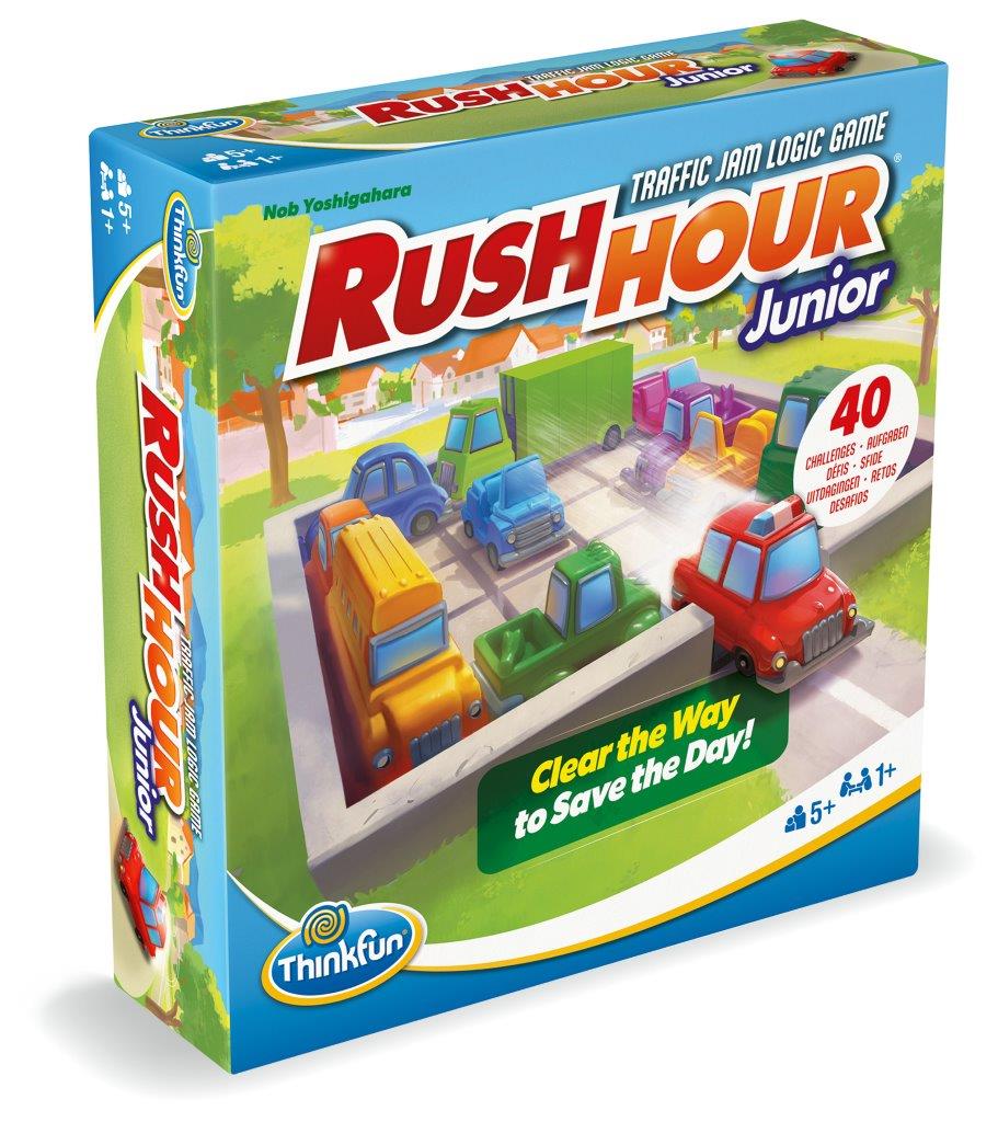 ThinkFun Rush Hour Junior Traffic Jam Logic Game
