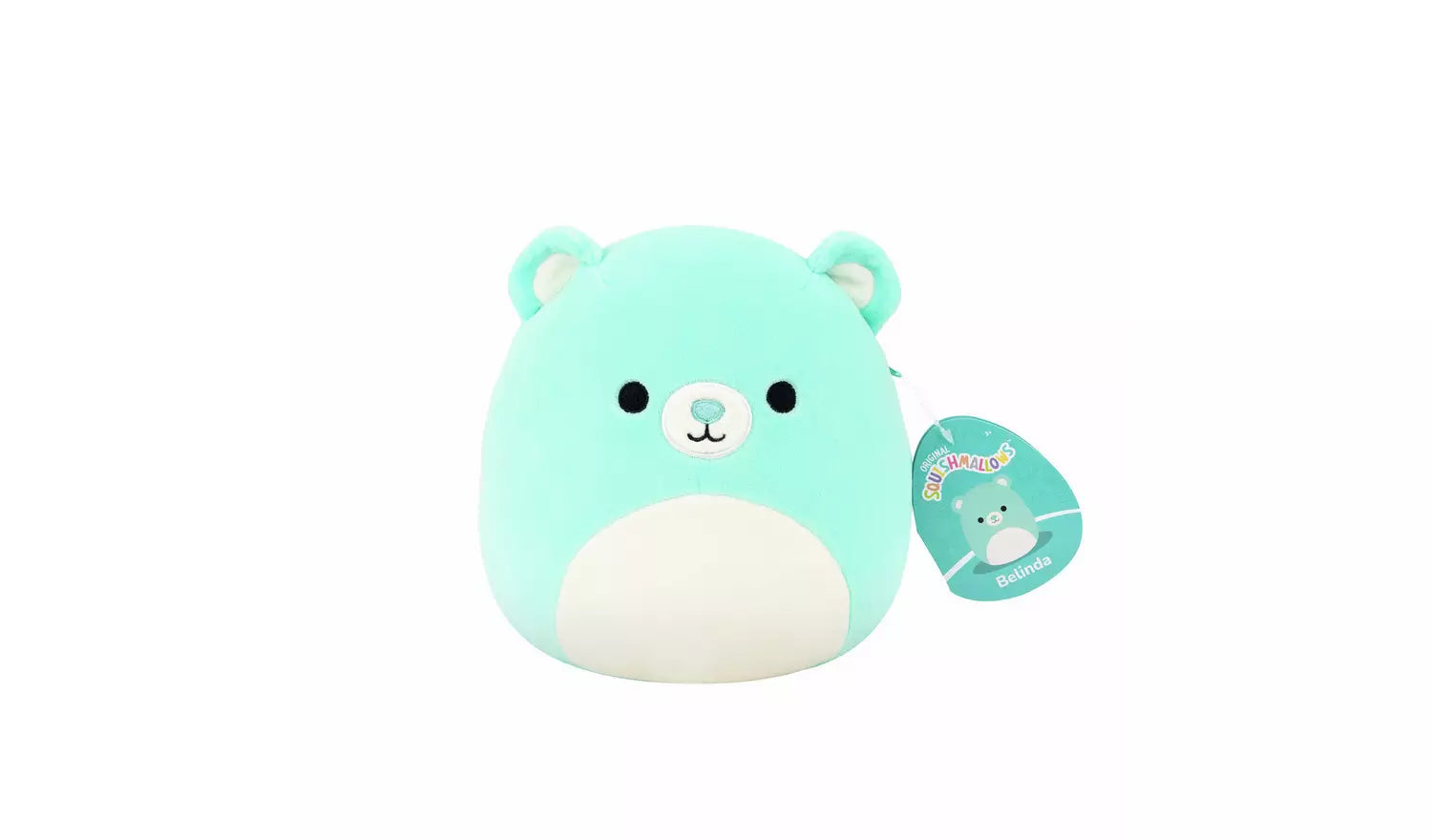 7.5 Squishmallows Belinda - Teal Bear