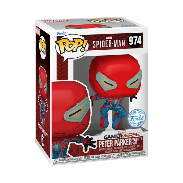 Funko POP! Games: Spider Man - Peter Parker Velocity Suit