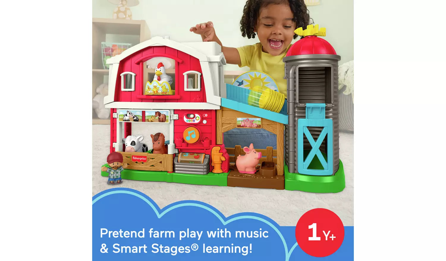 Little People Caring Fun Animal Farm