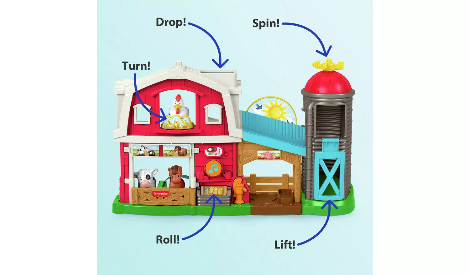 Little People Caring Fun Animal Farm