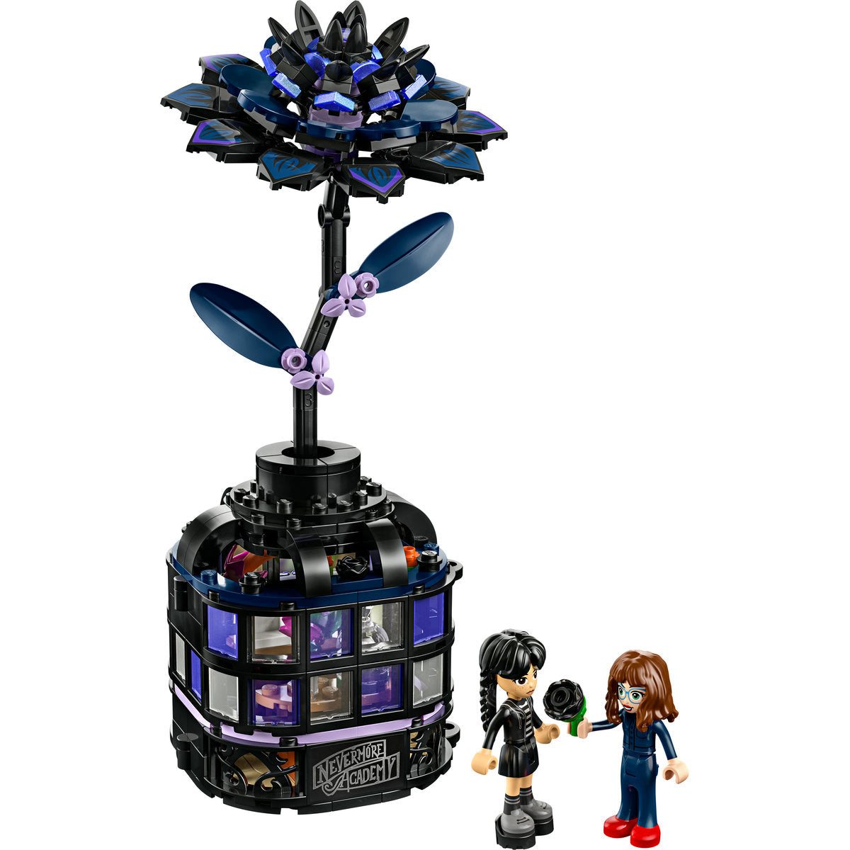 LEGO Wednesday Black Dahlia Flower Toy 76784
