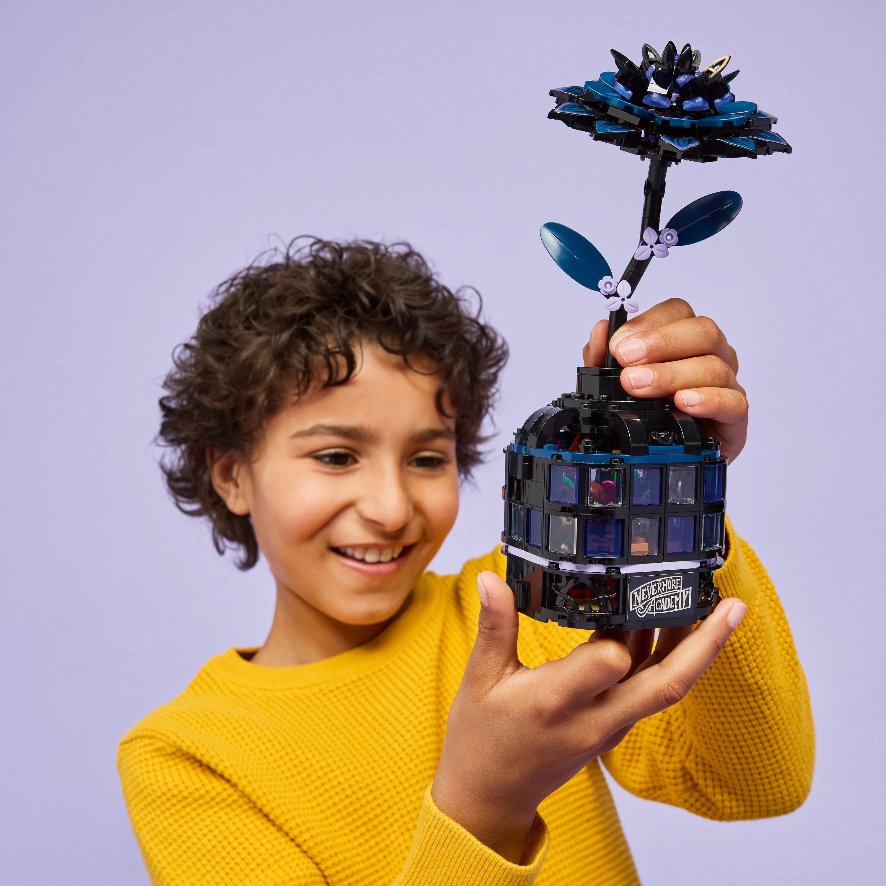 LEGO Wednesday Black Dahlia Flower Toy 76784