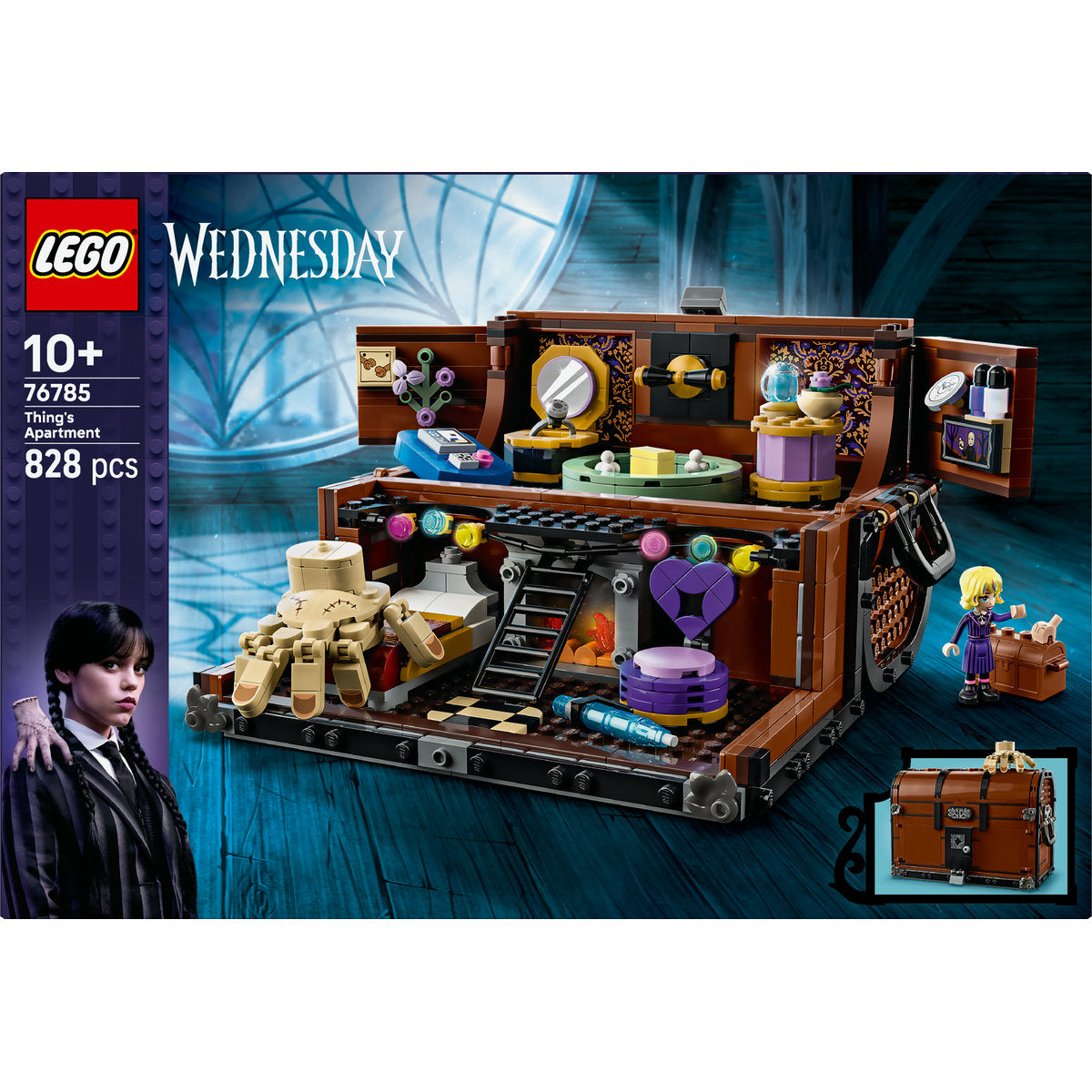 LEGO Wednesday Thing’s Apartment Building Toy 76785