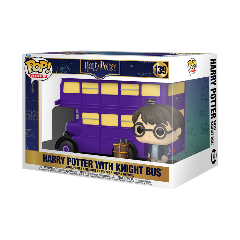 Funko Pop! Rides Super Deluxe Harry Potter Knight Bus Vinyl Figure