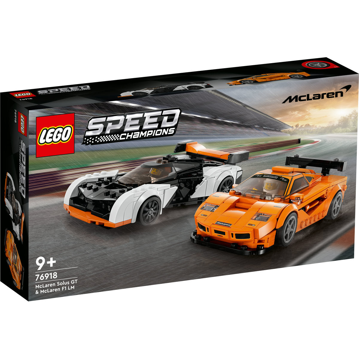 LEGO Speed Champions McLaren Solus GT & McLaren F1 LM 76918