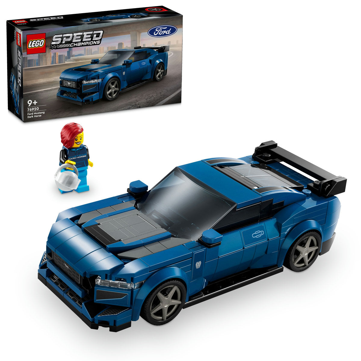 LEGO Speed Champions Ford Mustang Dark Horse Sports Car 76920 - Moons Toystore