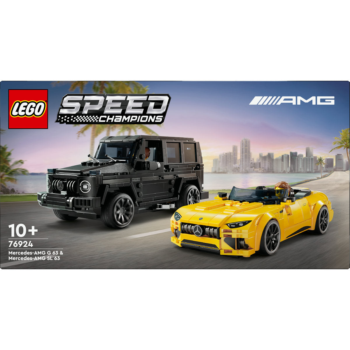 LEGO Speed Champions Mercedes-AMG G 63 & Mercedes-AMG SL 63 76924 - Moons Toystore