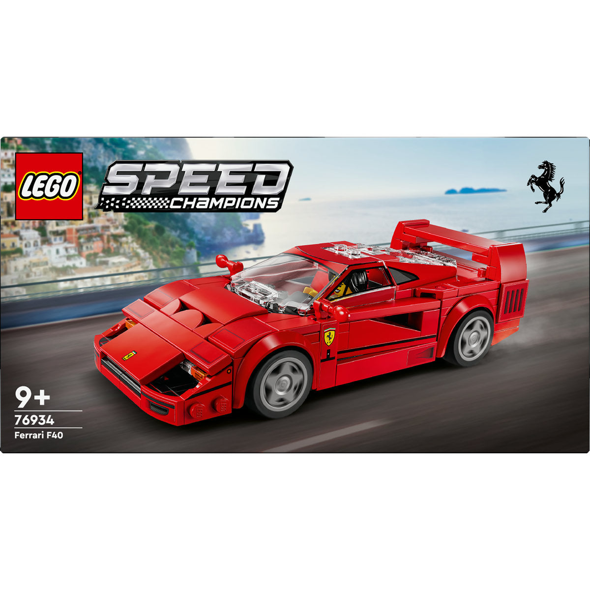 LEGO Speed Champions Ferrari F40 Supercar Toy 76934 - Moons Toystore