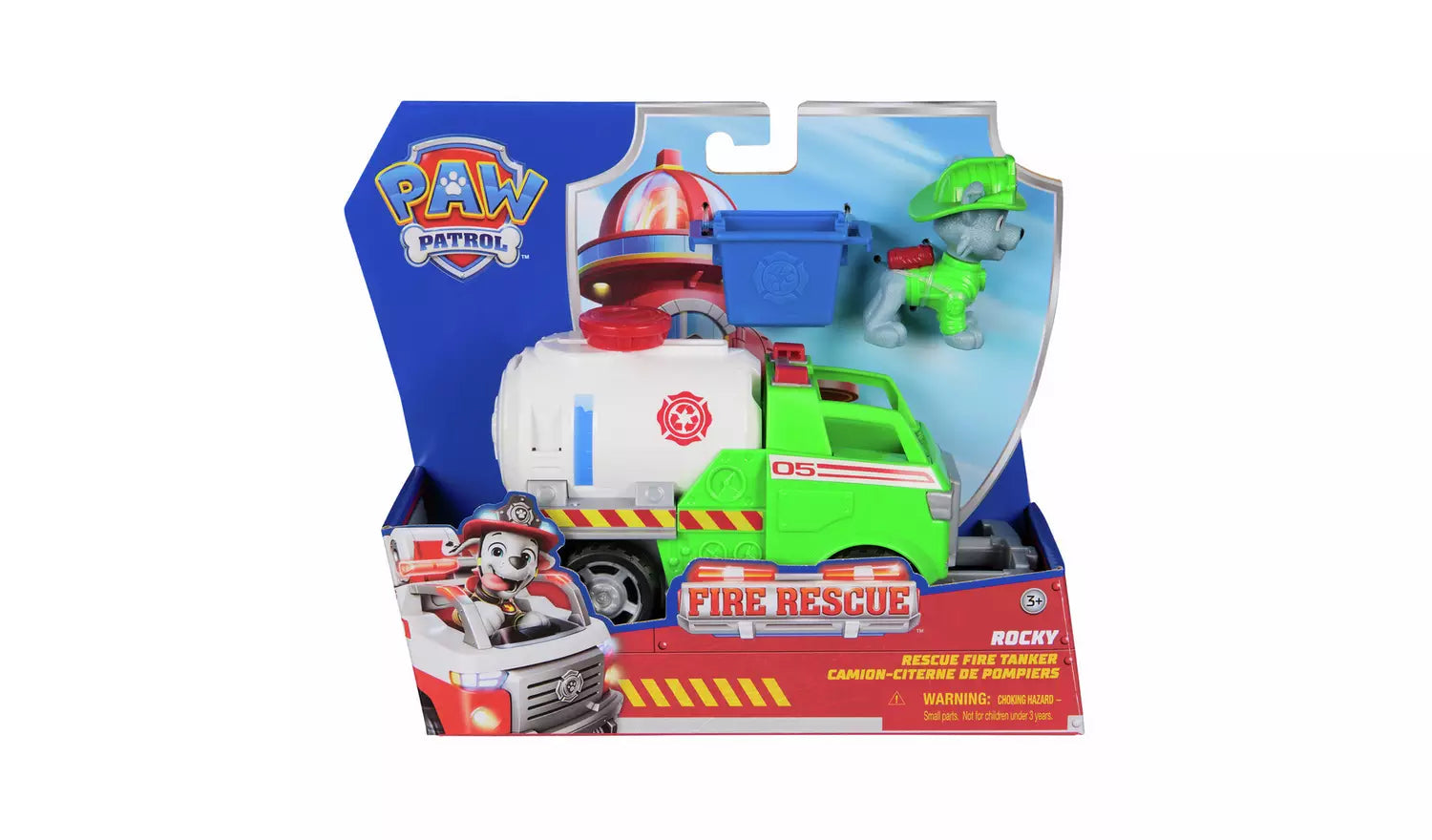 PAW Patrol Fire Rescue - Paw Rocky Themed Vehicle