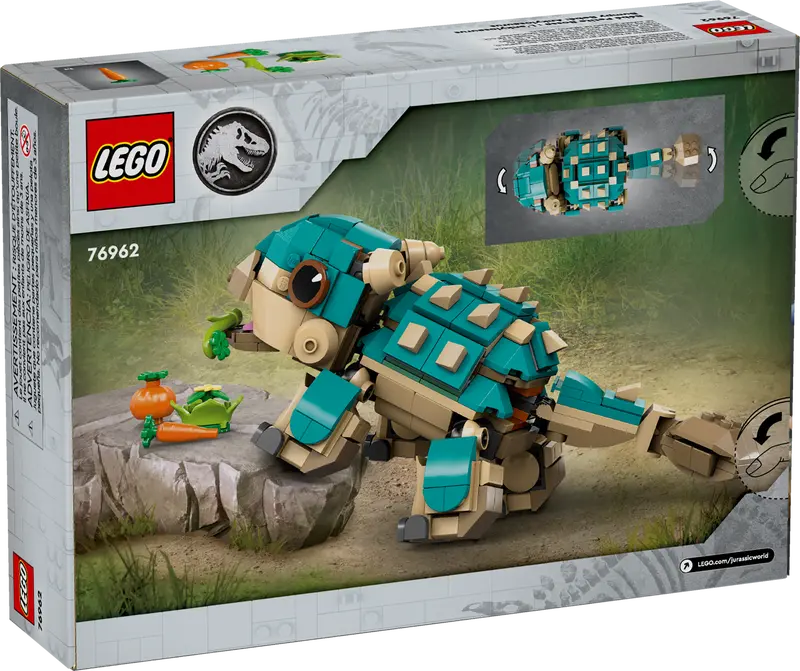 76962 Lego Jurassic World Baby Bumpy: Ankylosaurus