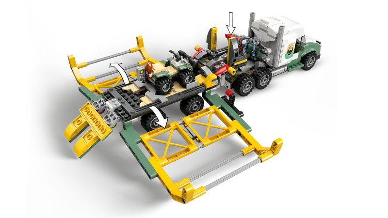 76966 Dinosaur Missions: Allosaurus Transport Truck