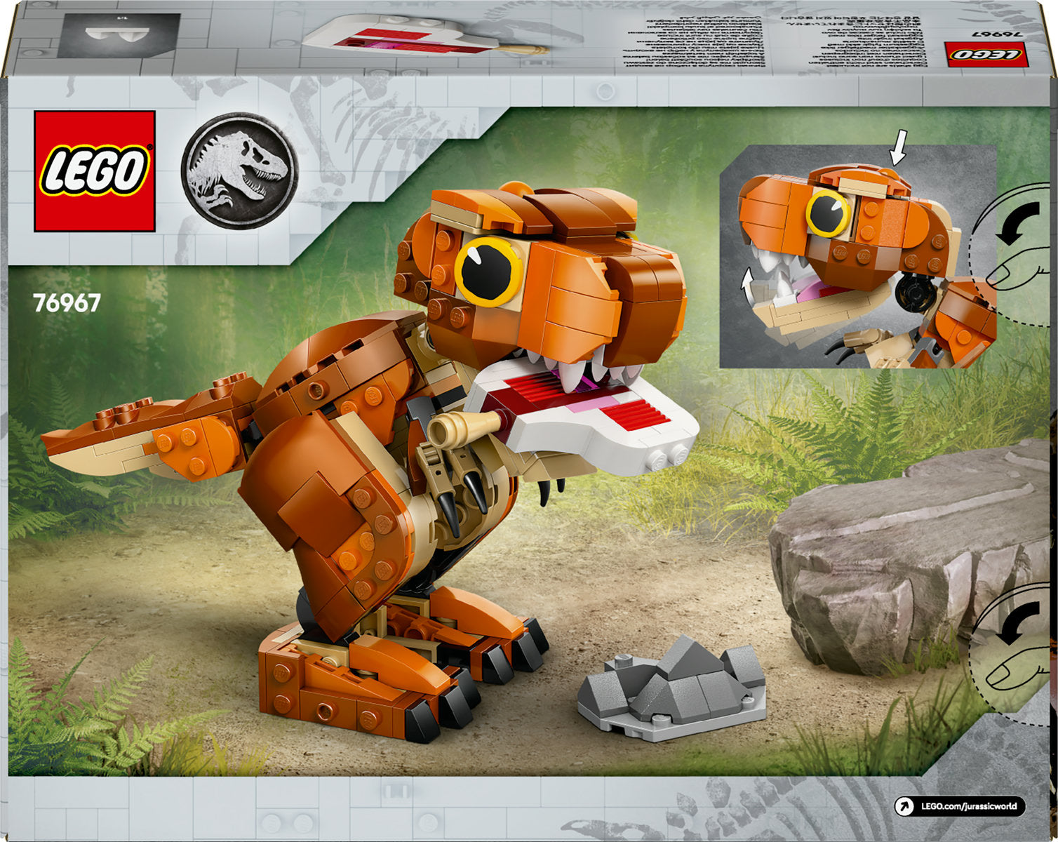 LEGO Jurassic World Little Eatie: T. rex Toy 76967
