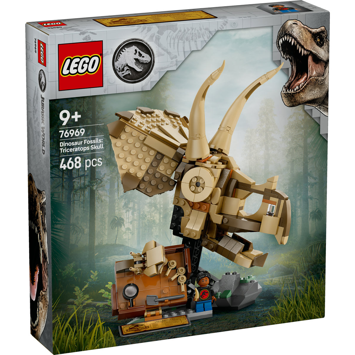 LEGO Jurassic World Dinosaur Fossils: Triceratops Skull 76969