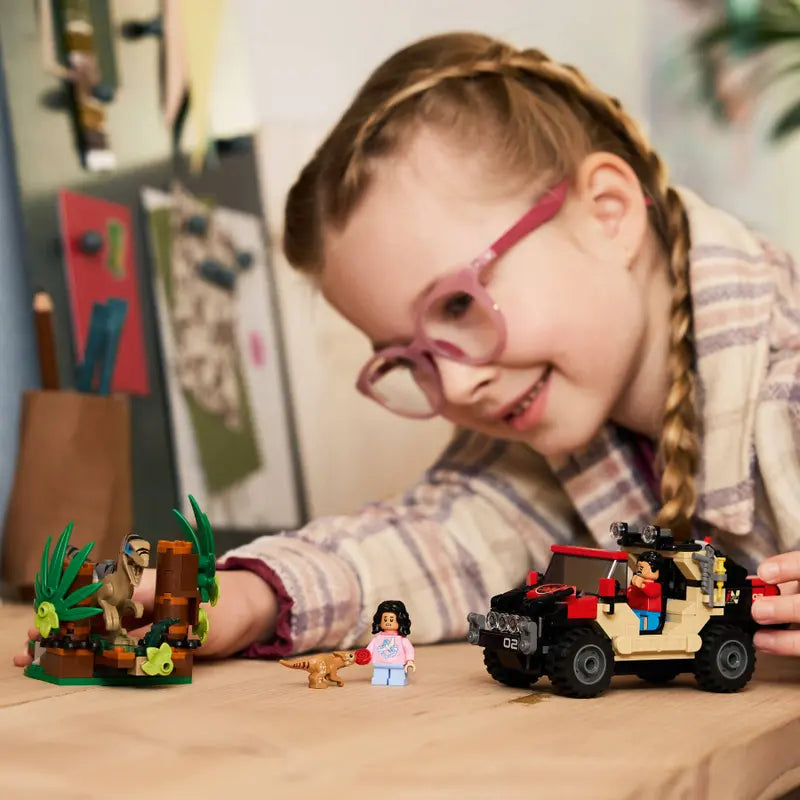 Lego Jurassic World Raptor Off-Road Escape 76972