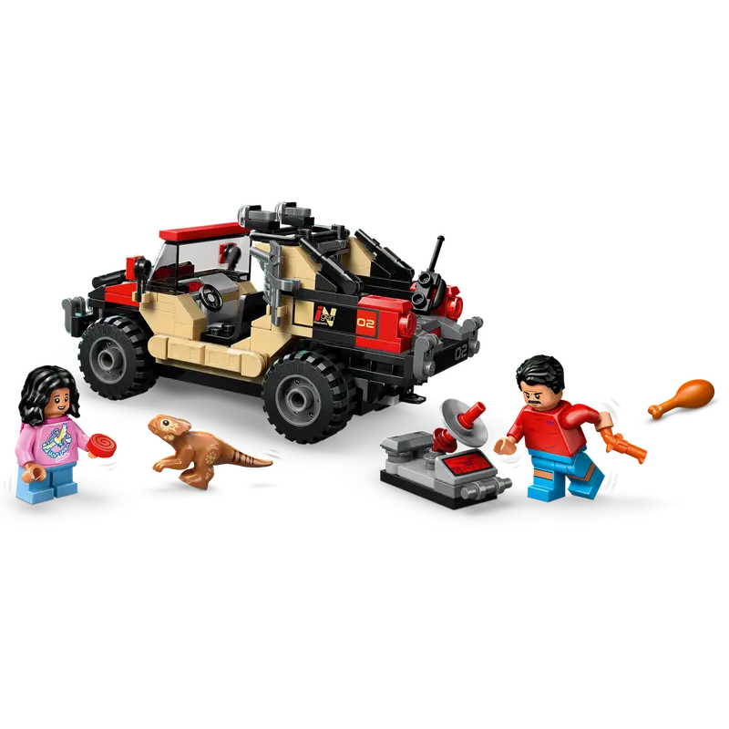 Lego Jurassic World Raptor Off-Road Escape 76972