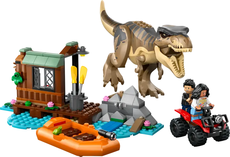 Lego Jurassic World T-Rex River Escape 76975