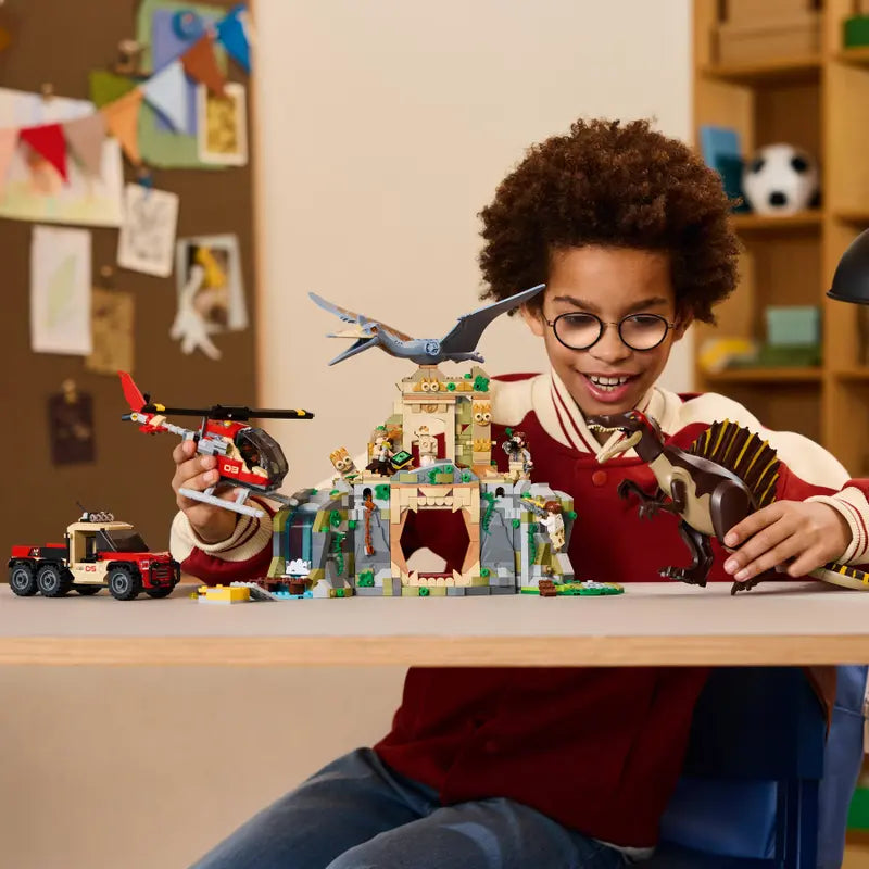 Lego Jurassic World Spinosaurus & Quetzalcoatlus Air Mission 76976