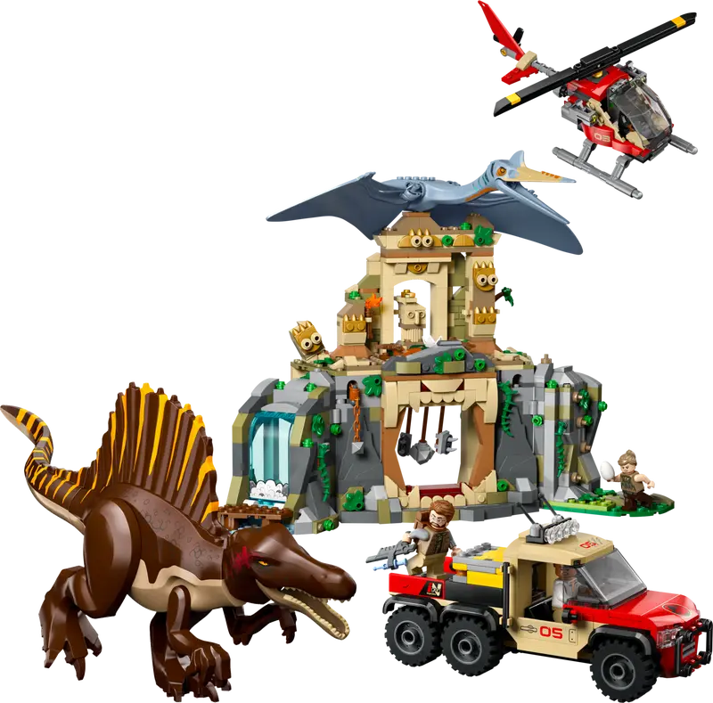 Lego Jurassic World Spinosaurus & Quetzalcoatlus Air Mission 76976