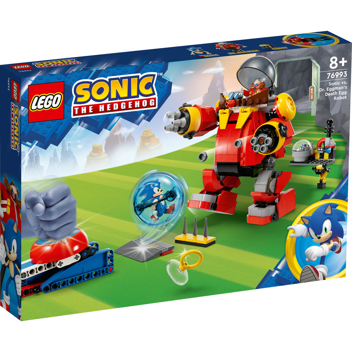 LEGO Sonic the Hedgehog Sonic vs. Dr. Eggman's Death Egg Robot 76993
