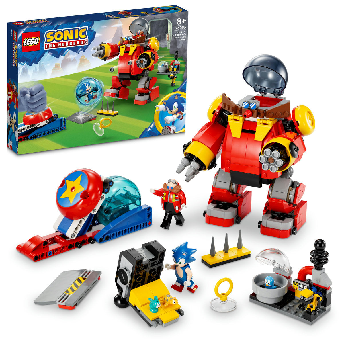 LEGO Sonic the Hedgehog Sonic vs. Dr. Eggman's Death Egg Robot 76993