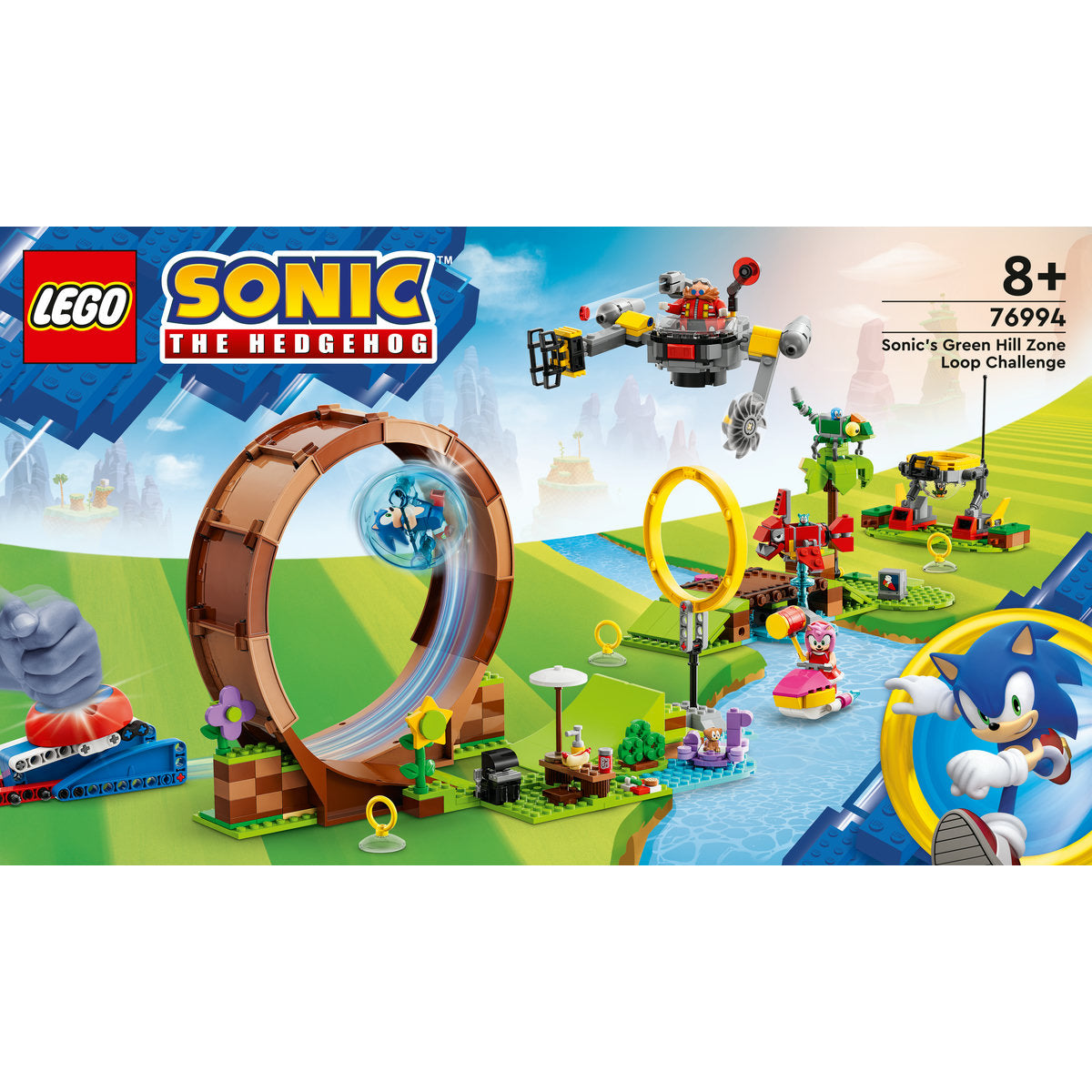 LEGO Sonic the Hedgehog Sonic's Green Hill Zone Loop Challenge 76994