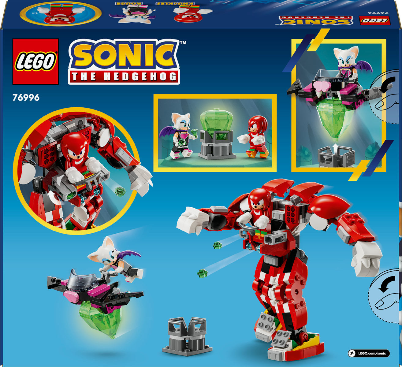 LEGO Sonic the Hedgehog Knuckles’ Guardian Mech 76996