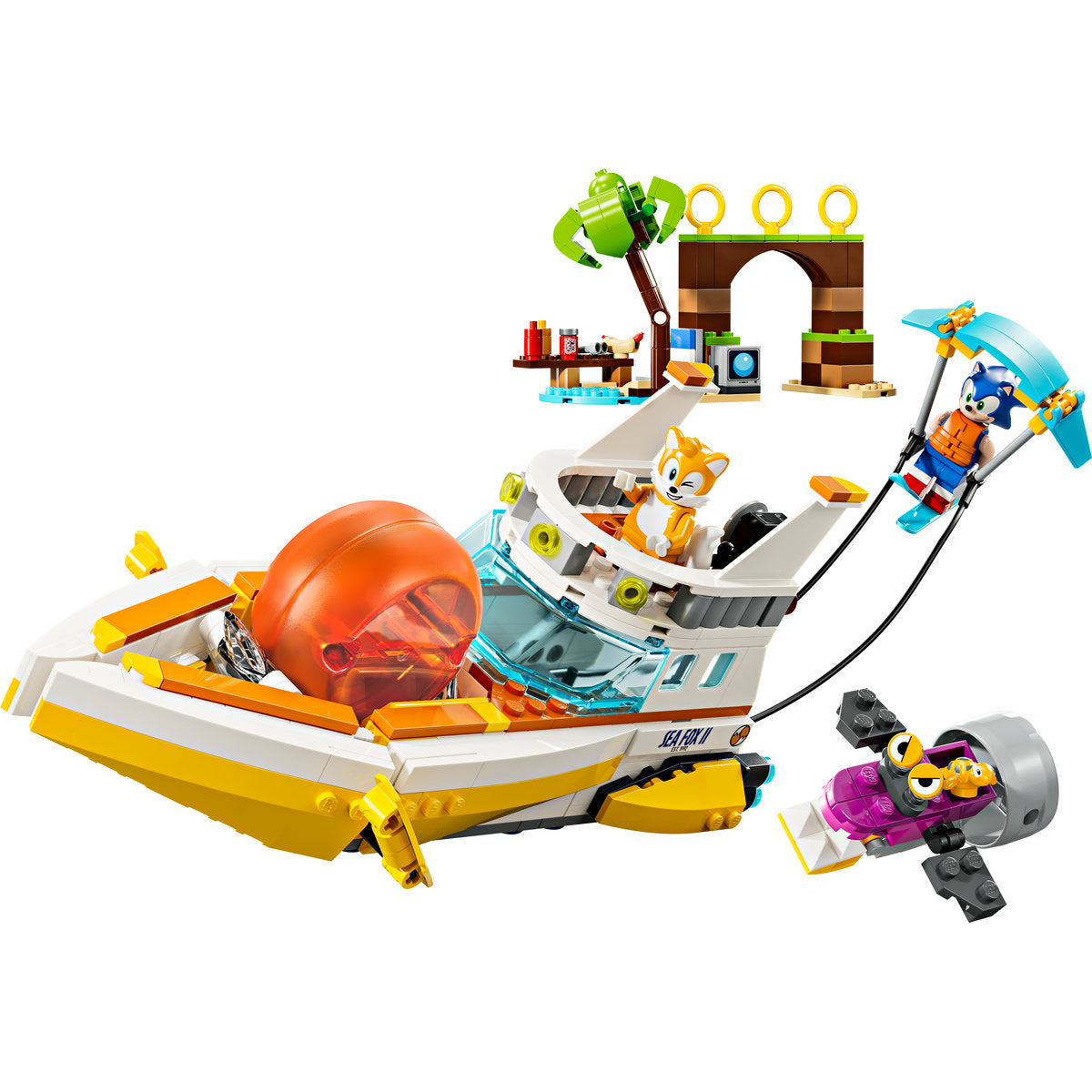 LEGO Sonic the Hedgehog Tails’ Adventure Boat 76997 - Moons Toystore