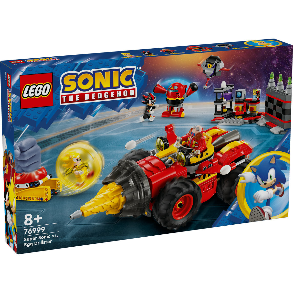 LEGO Sonic the Hedgehog Super Sonic vs. Egg Drillster 76999 - Moons Toystore