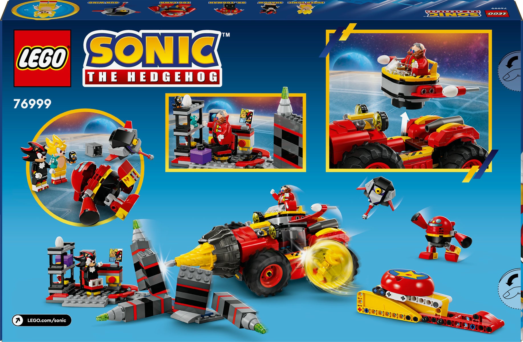 LEGO Sonic the Hedgehog Super Sonic vs. Egg Drillster 76999 - Moons Toystore
