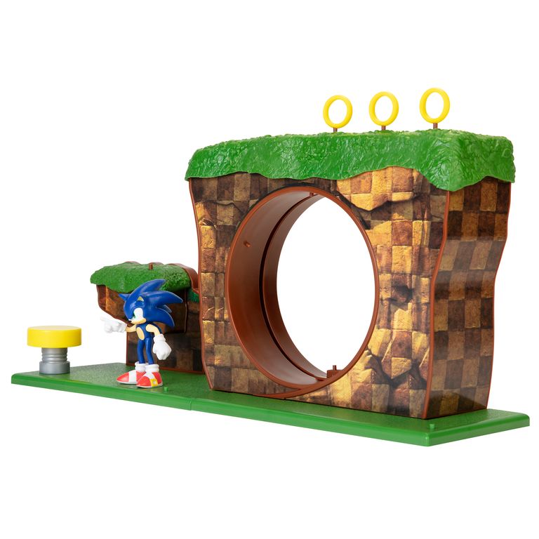Sonic the Hedgehog Green Hill Zone Playset