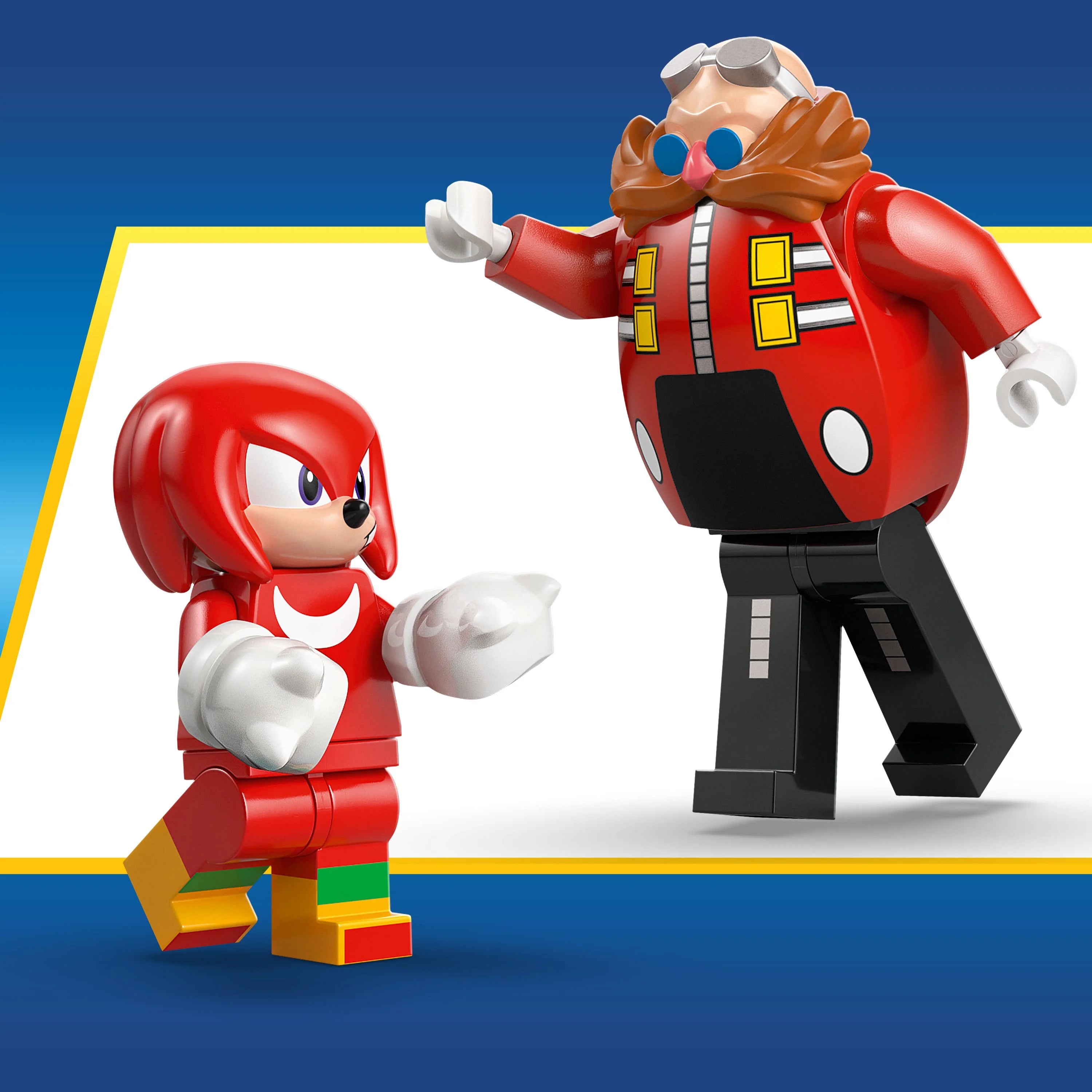 LEGO Sonic the Hedgehog Knuckles vs. Dr. Eggman Egg Crusher Mech 77005
