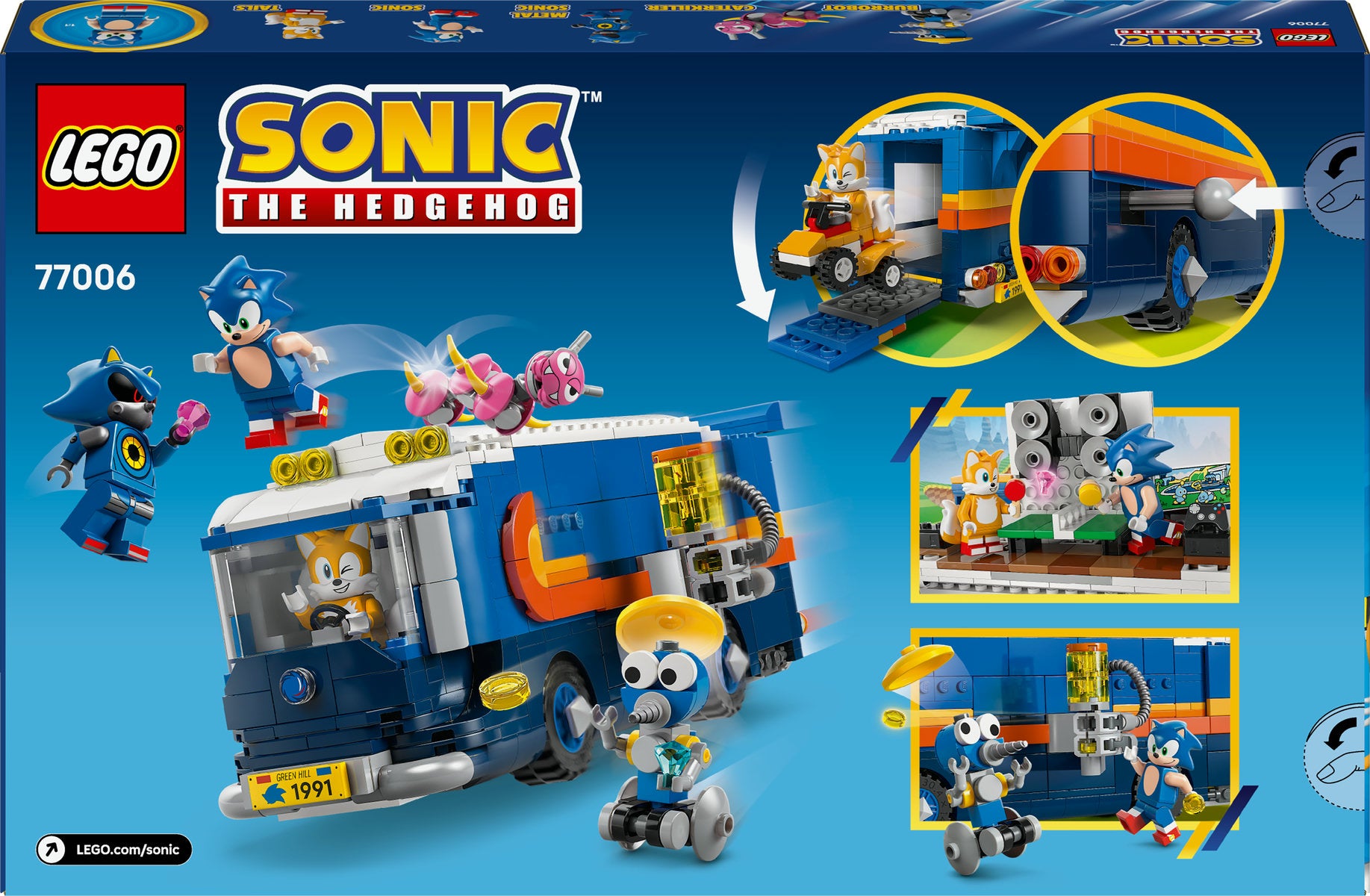 LEGO Sonic the Hedgehog Team Sonic Command Truck 77006