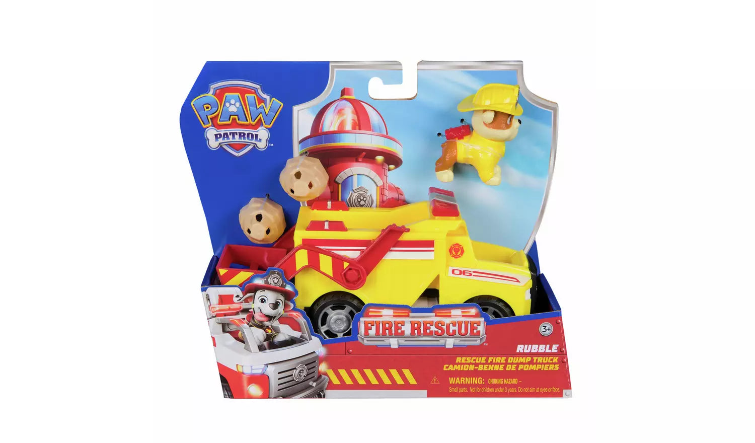 PAW Patrol Fire Rescue - Paw Rubble Themed Vehicle