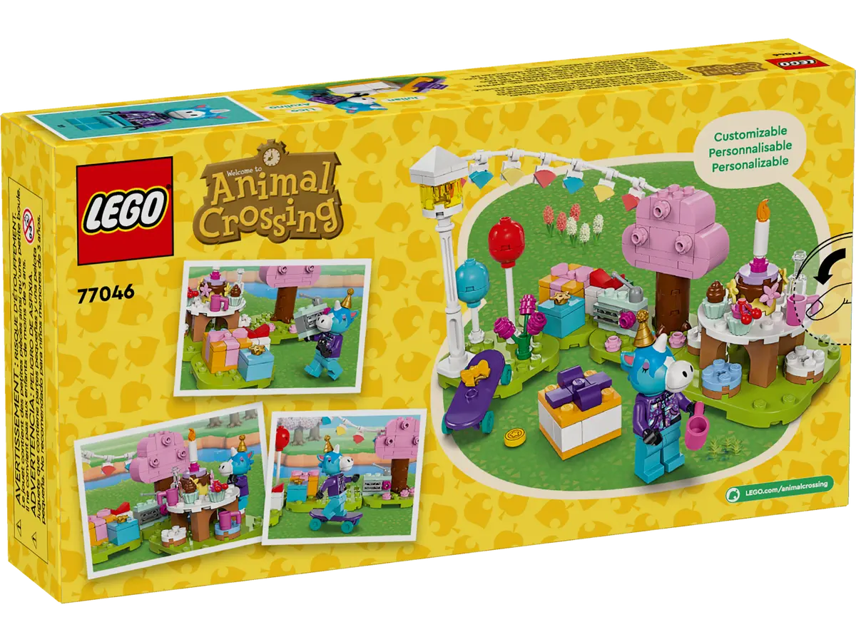 LEGO Animal Crossing Julian's Birthday Party 77046