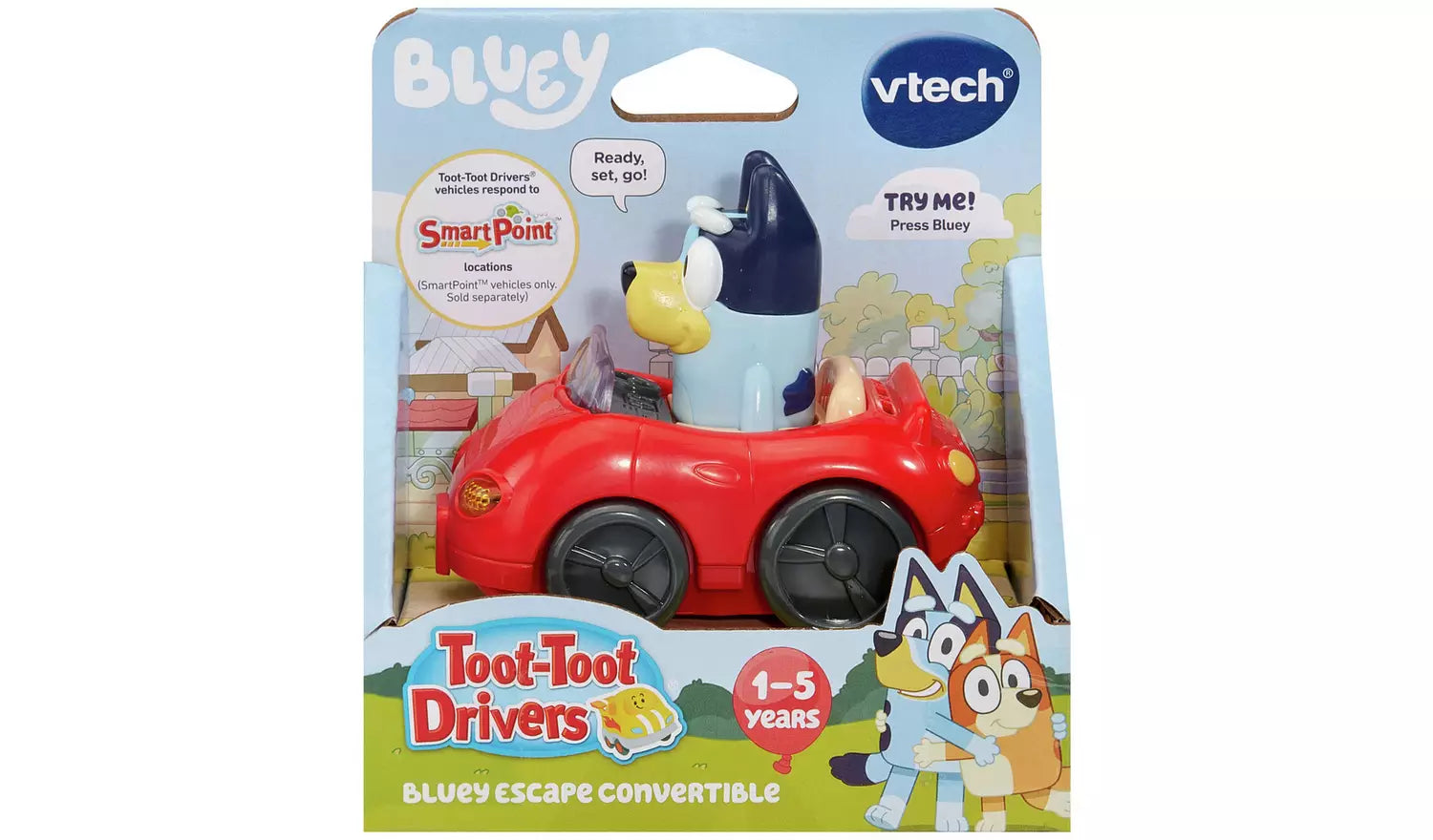 Toot-Toot Drivers® Bluey Escape Convertible