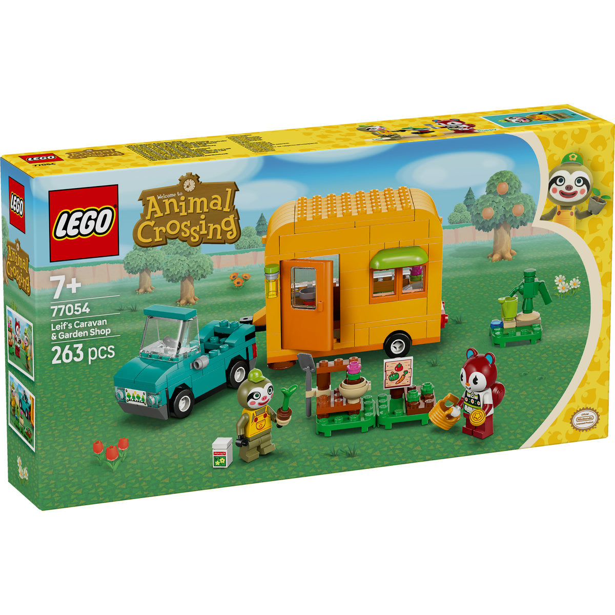 LEGO Animal Crossing Leif’s Caravan & Garden Shop 77054