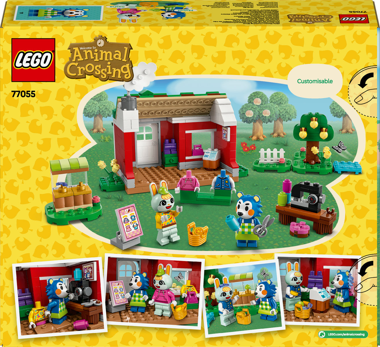LEGO Animal Crossing Able Sisters Clothing Shop 77055