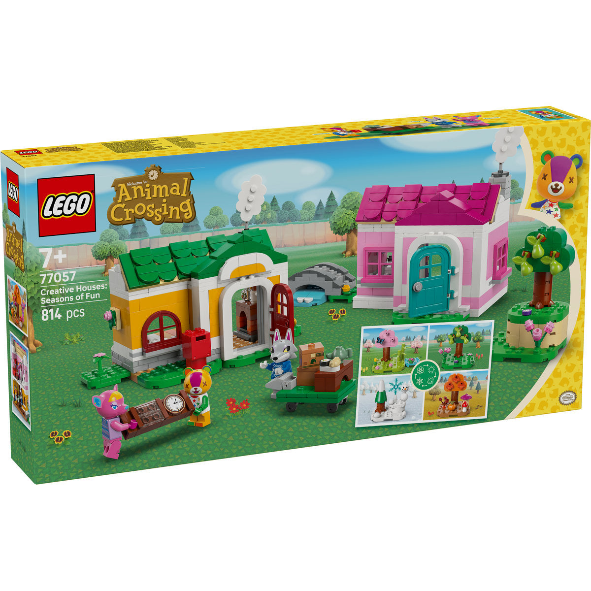 LEGO Animal Crossing Creative Houses: Seasons of Fun 77057