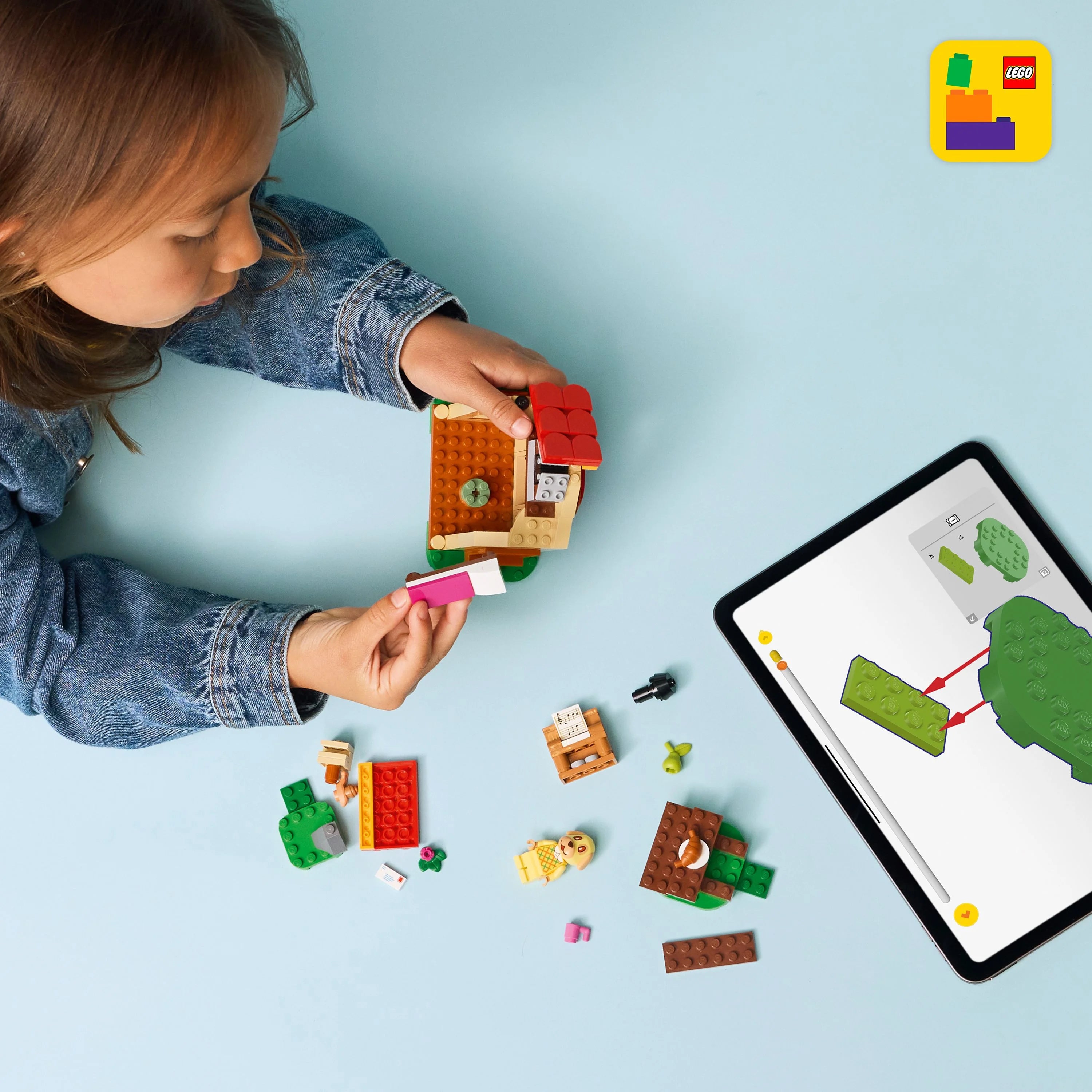 LEGO Animal Crossing Goldie’s Cosy House Toy 77058