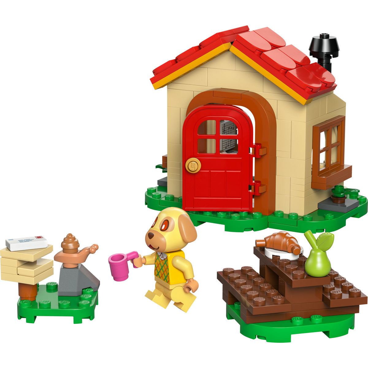 LEGO Animal Crossing Goldie’s Cosy House Toy 77058