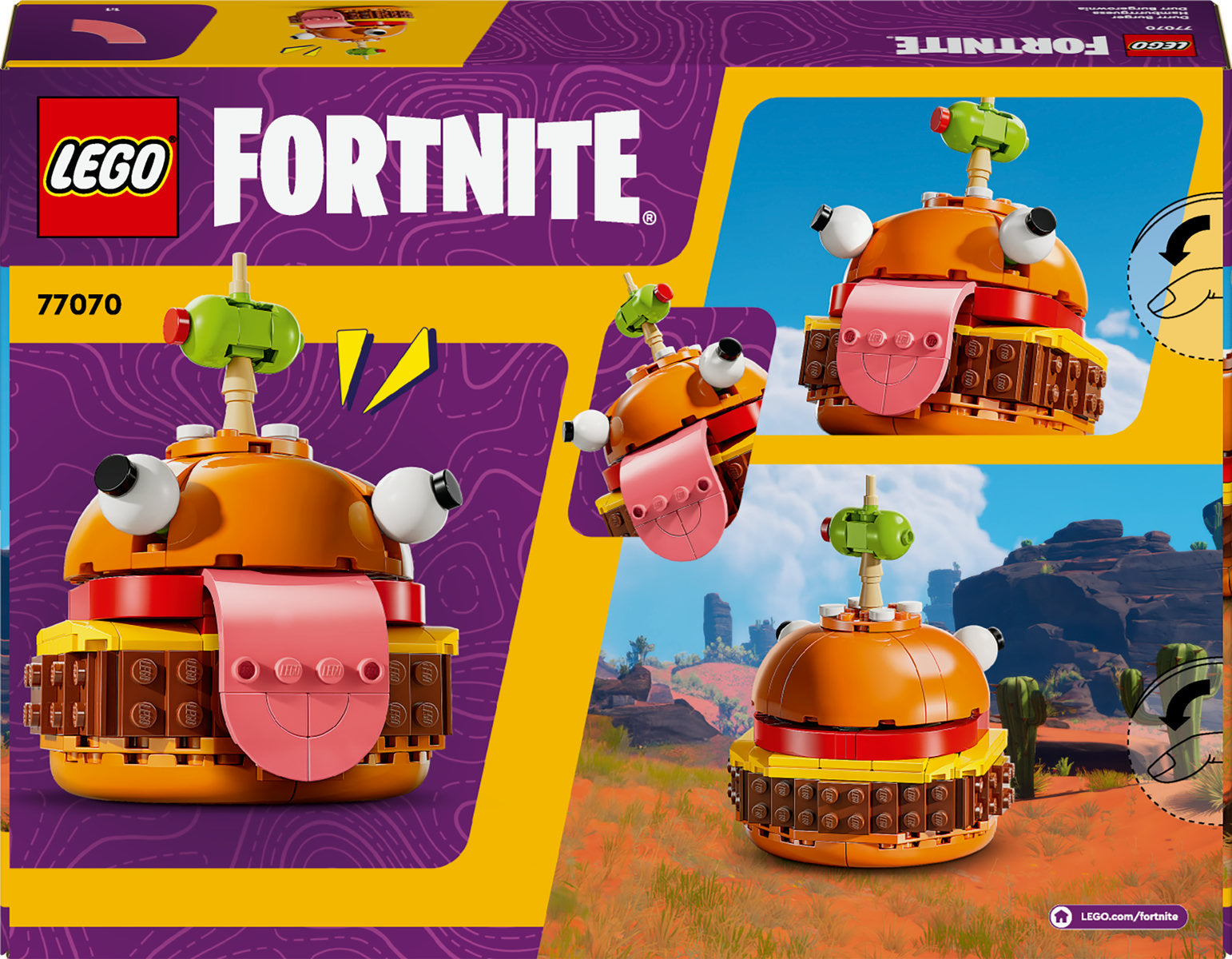 LEGO Fortnite Durrr Burger Building Toy Set 77070