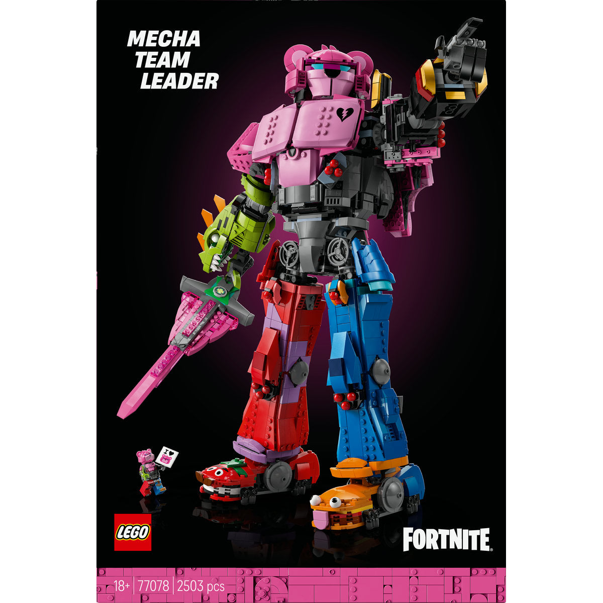 LEGO Fortnite Mecha Team Leader Figure 77078
