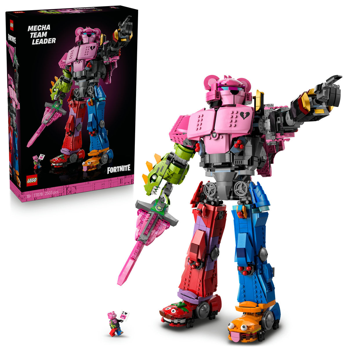 LEGO Fortnite Mecha Team Leader Figure 77078
