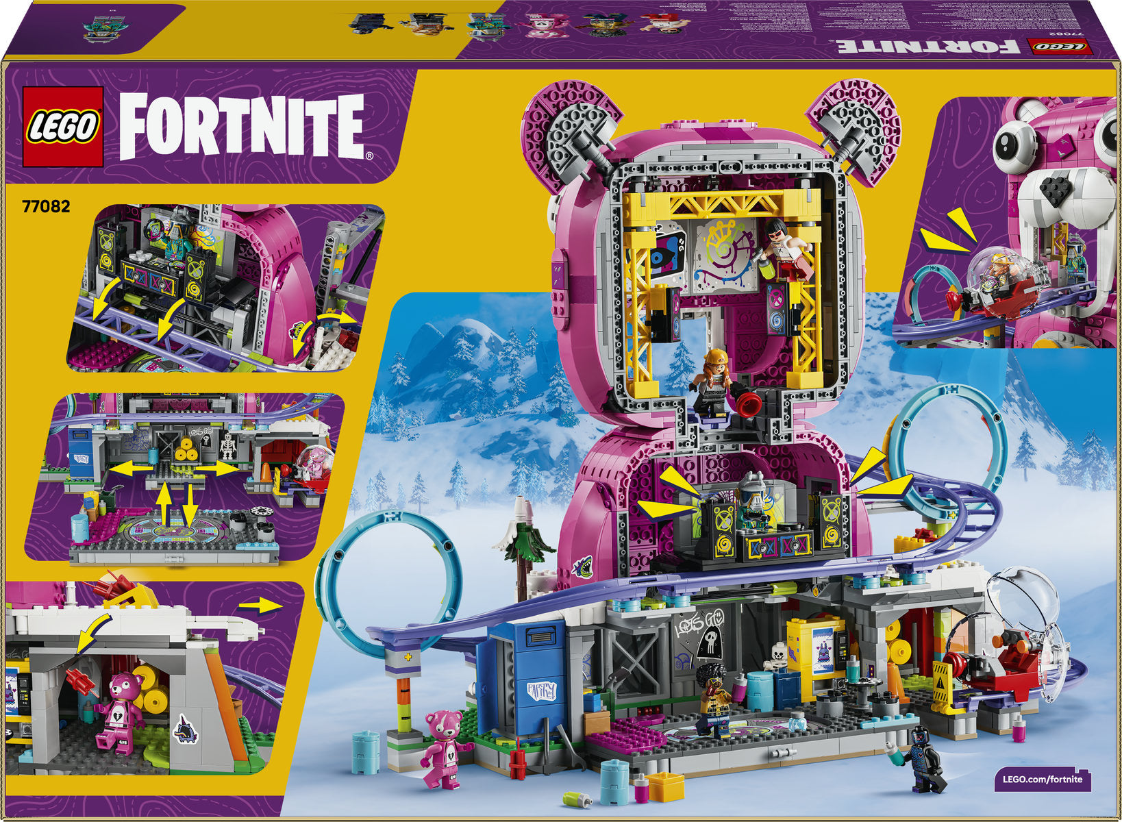 LEGO Fortnite Peely and Sparkplug Camp Building Set 77082