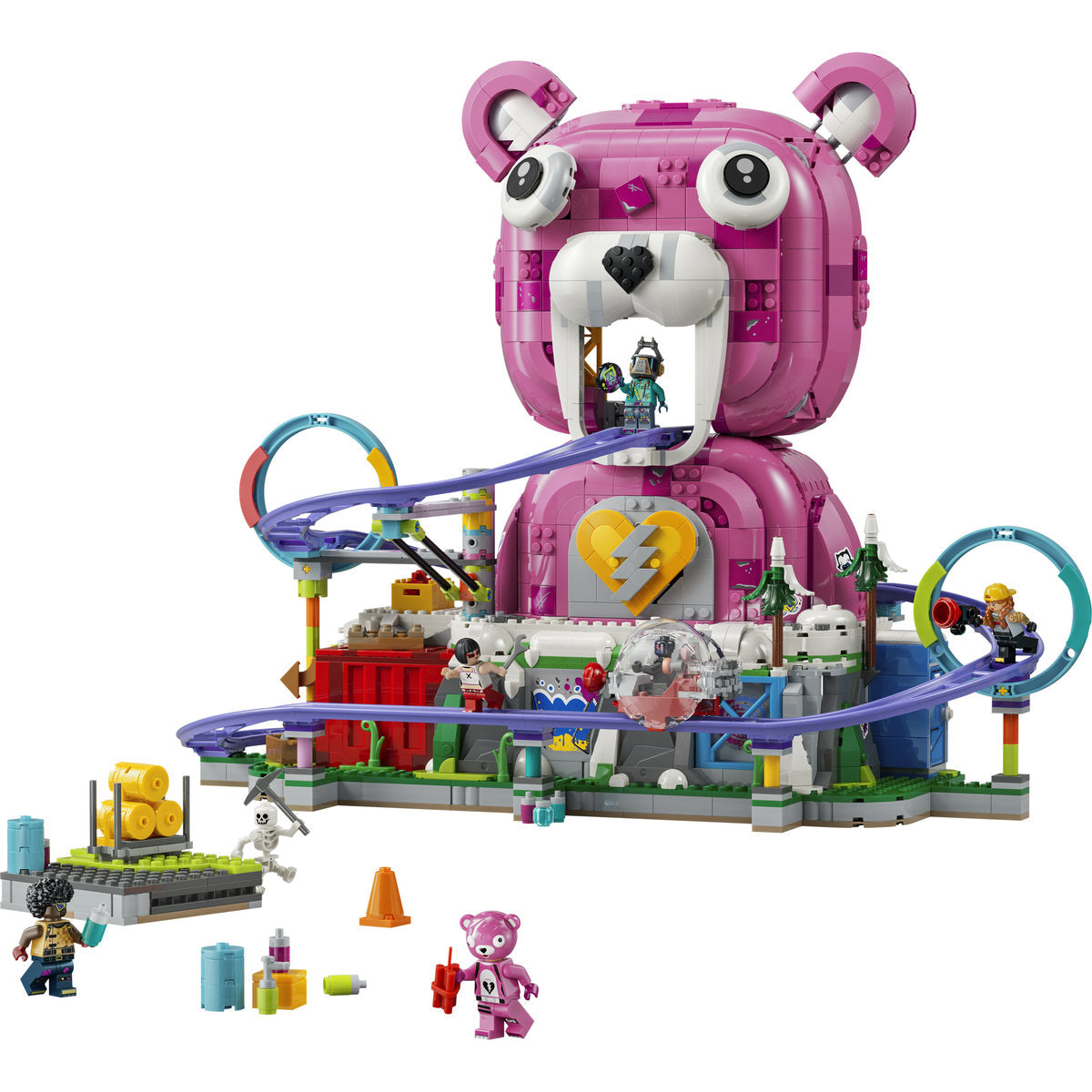 LEGO Fortnite Peely and Sparkplug Camp Building Set 77082