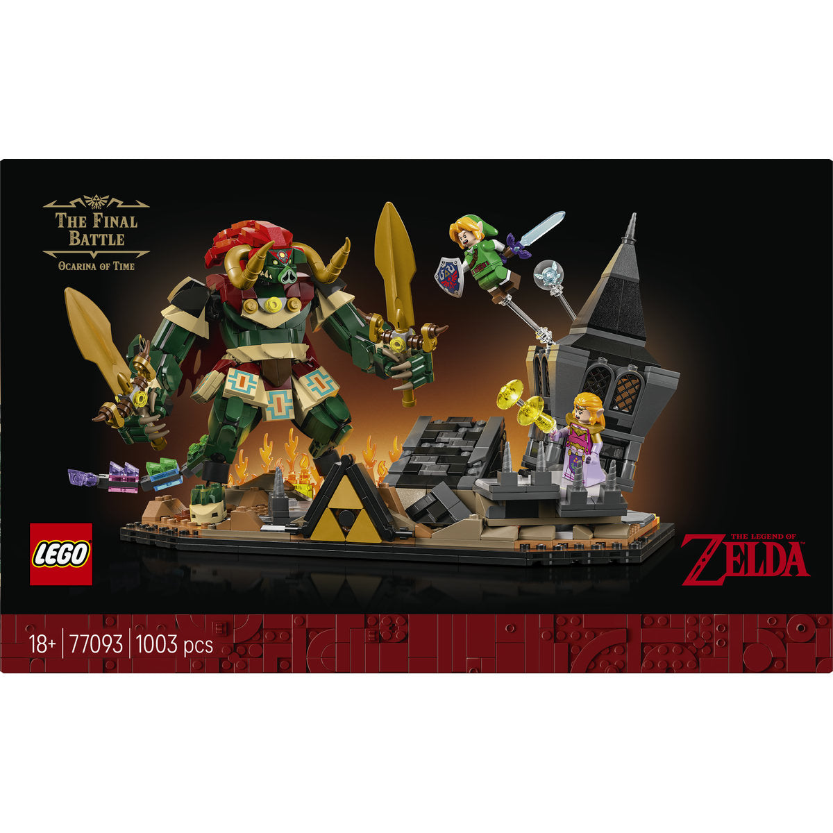LEGO The Legend of Zelda Ocarina of Time Final Battle Building Set 77093