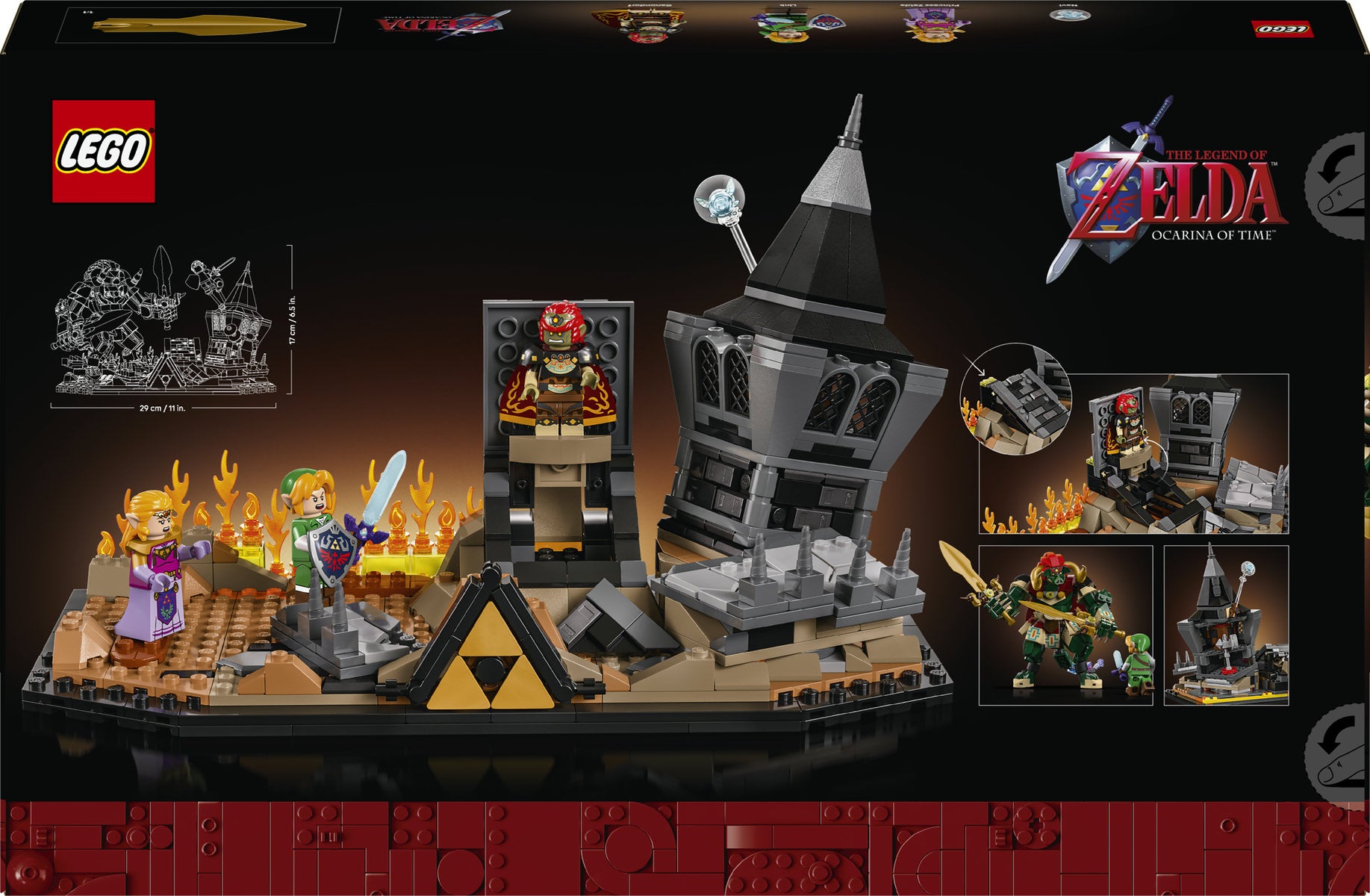 LEGO The Legend of Zelda Ocarina of Time Final Battle Building Set 77093