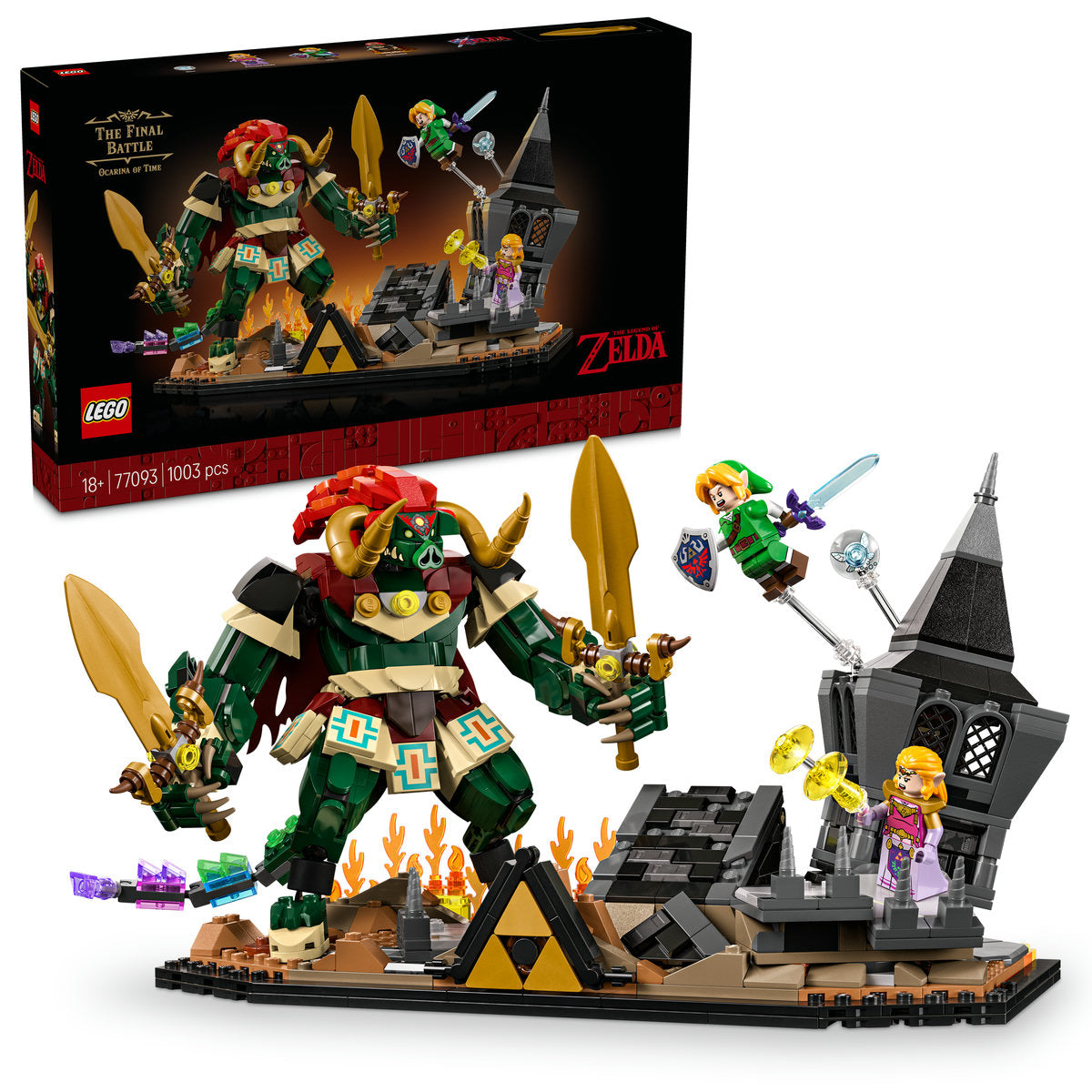 LEGO The Legend of Zelda Ocarina of Time Final Battle Building Set 77093