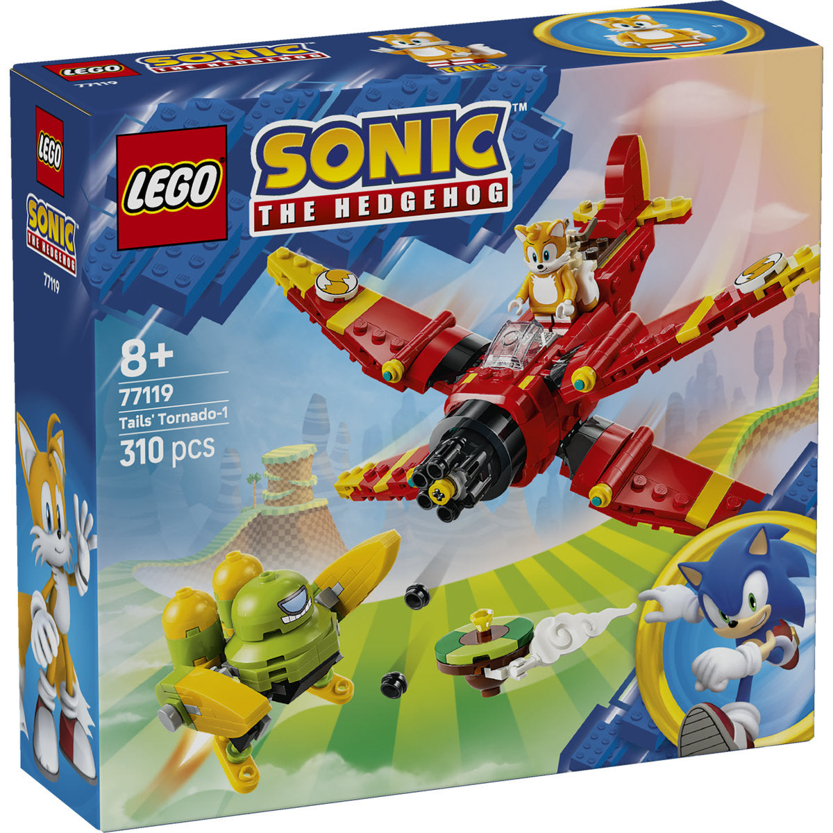 LEGO Sonic the Hedgehog Tails' Tornado-1 Building Set 77119